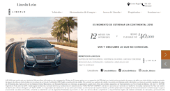 Desktop Screenshot of lincolnleon.mx